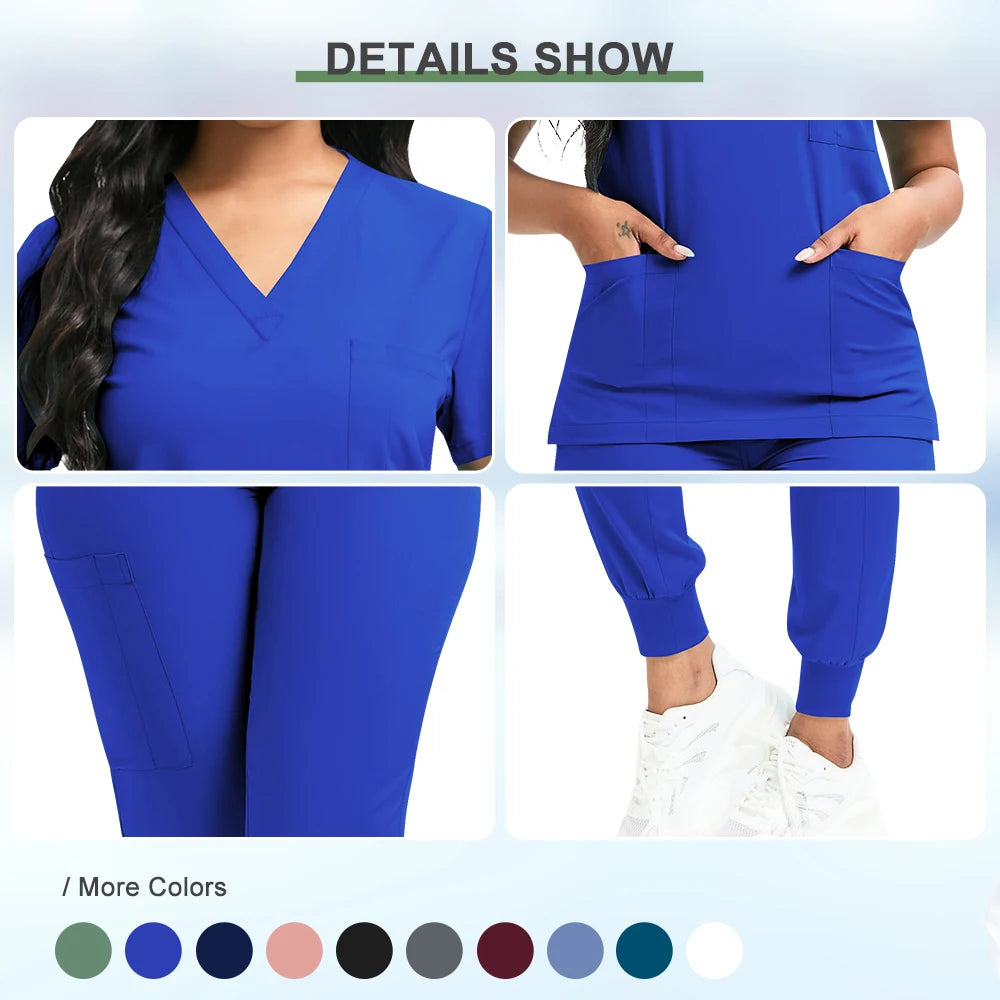 Scrubs Women Beauty SPA Uniform