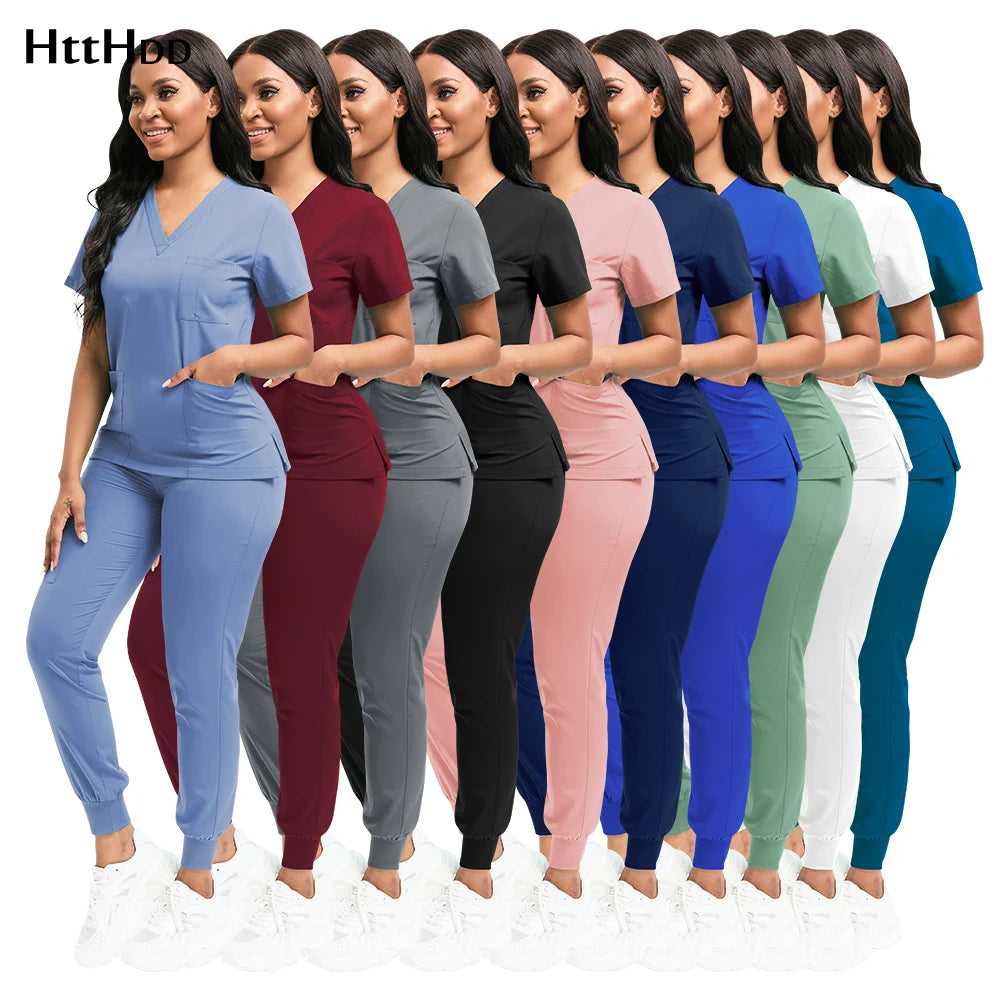 Scrubs Women Beauty SPA Uniform