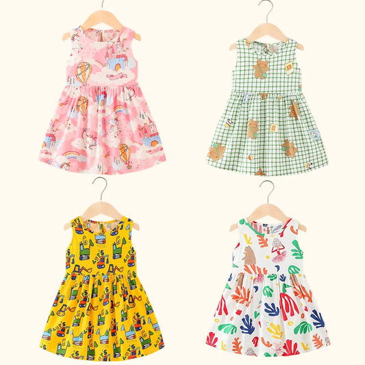 Cotton Summer Kids Clothes Girls