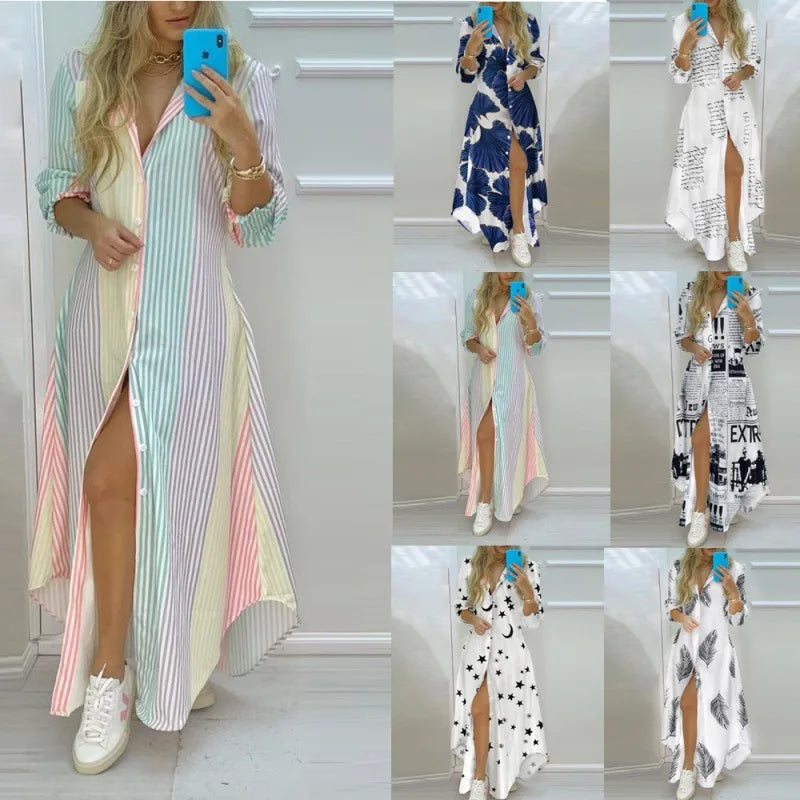 Women Boho Long Summer Dress