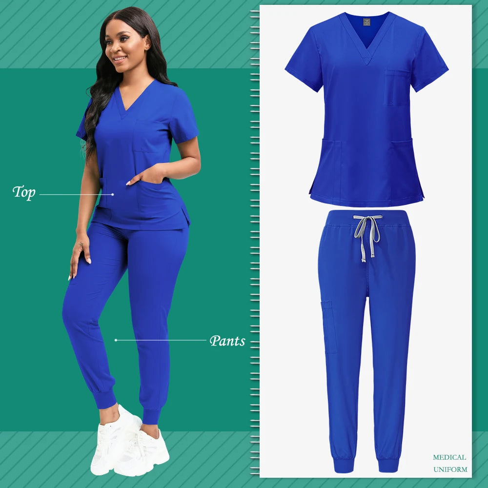 Scrubs Women Beauty SPA Uniform