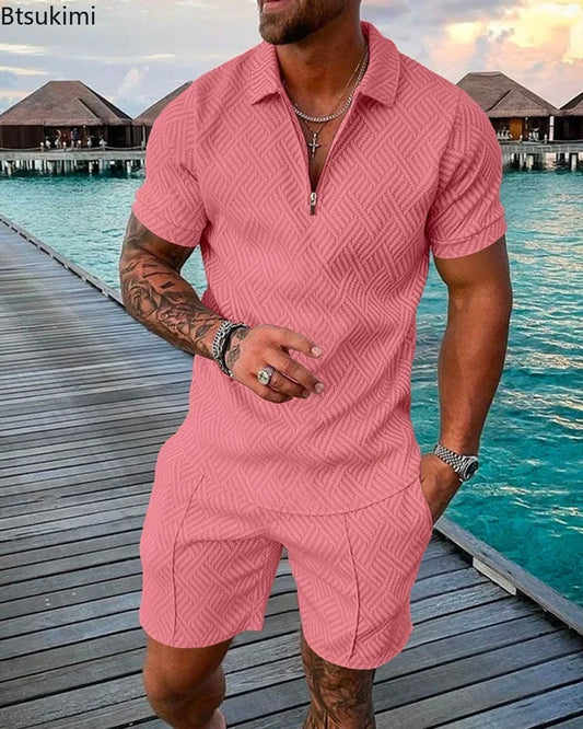 Men's Fashion Casual Sets Short